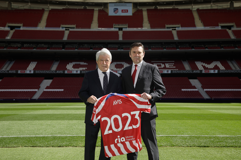 AVIS se convierte en patrocinador oficial del Atlético de Madrid