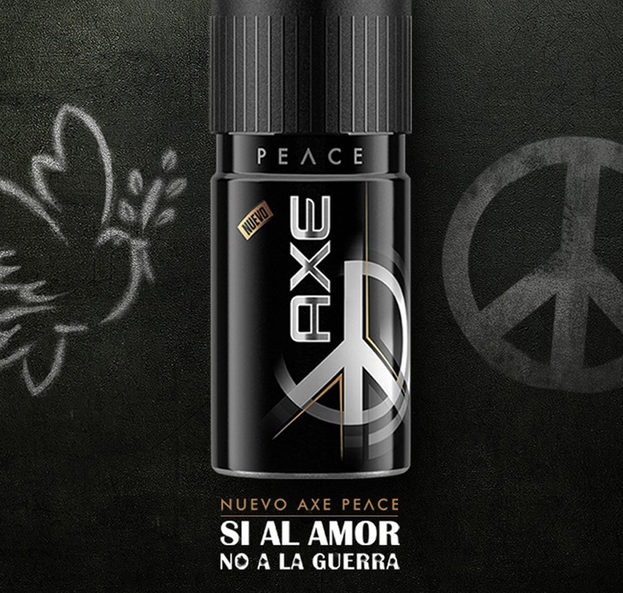 Axe hace el amor, no la guerra