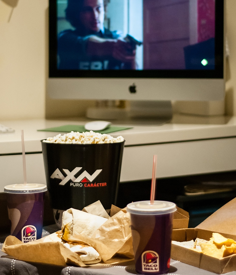 AXN invita a Taco Bell a unirse al vídeo en directo de Instagram