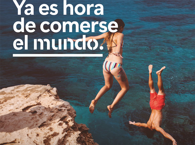 B the travel brand lanza la campaña "Cómete el mundo"