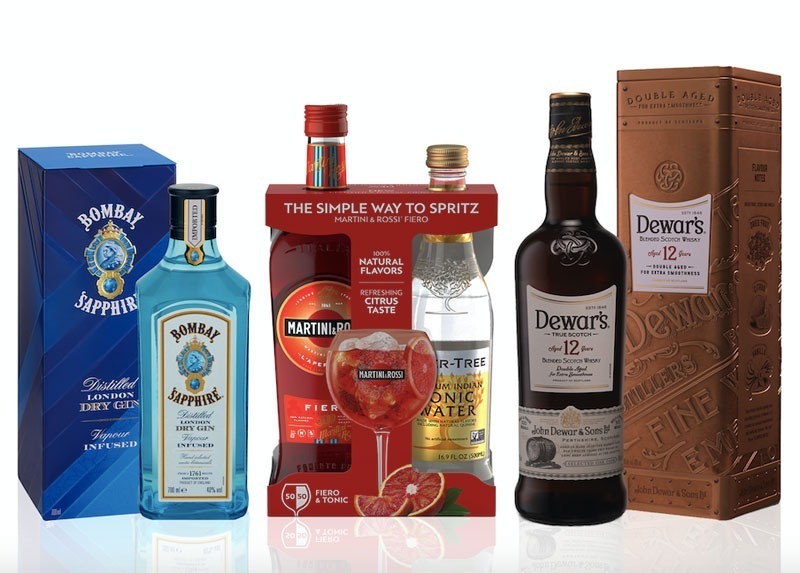 Bacardi reduce un 50% el plástico de sus paquetes de regalo