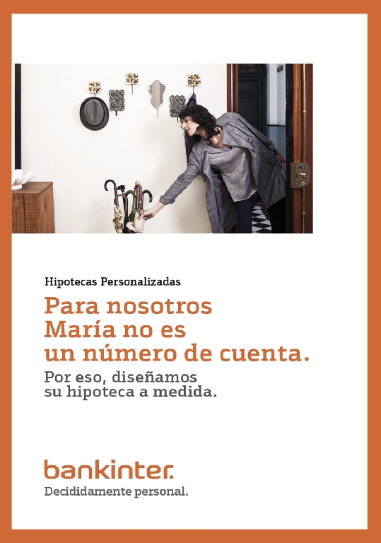 Bankinter, "decididamente personal"