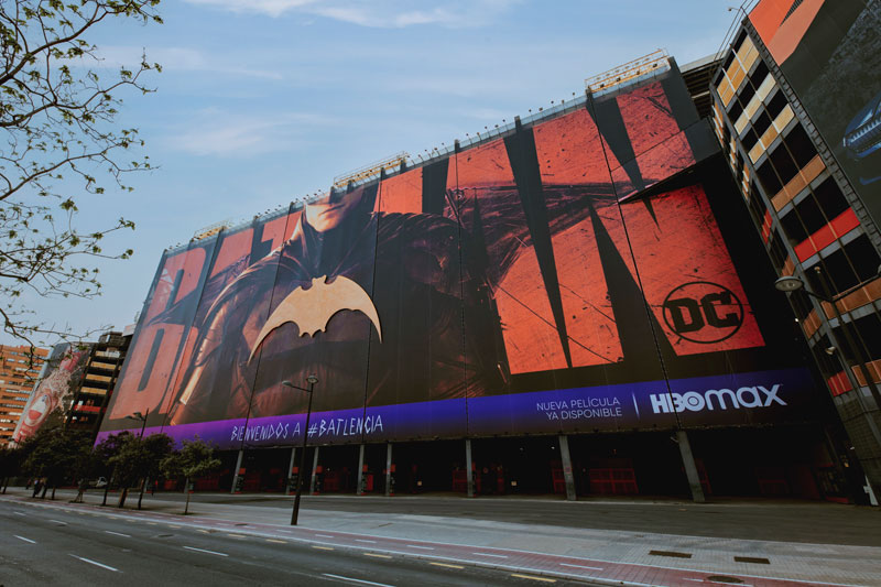 Batman encuentra su lugar en el Mestalla