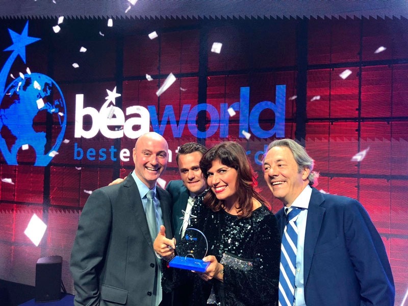 beon. Worldwide, premio a la Mejor Convención en el BEA World Festival