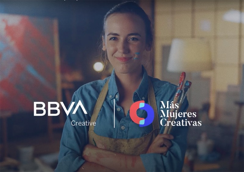 Beca remunerada de BBVA Creative y Más Mujeres Creativas