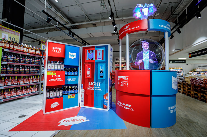 Ballantine´s y Beefeater presentan su gama Light con hologramas