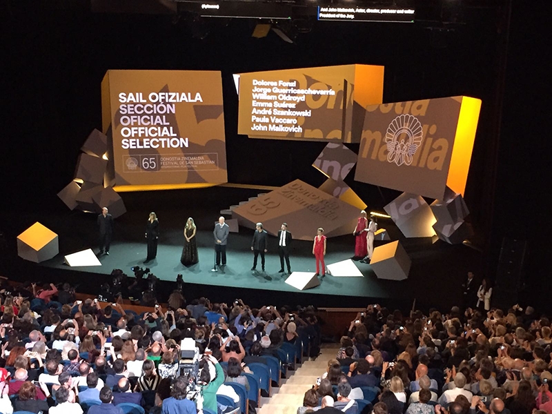 beon. en la 65ª edición del Festival de Cine de San Sebastián