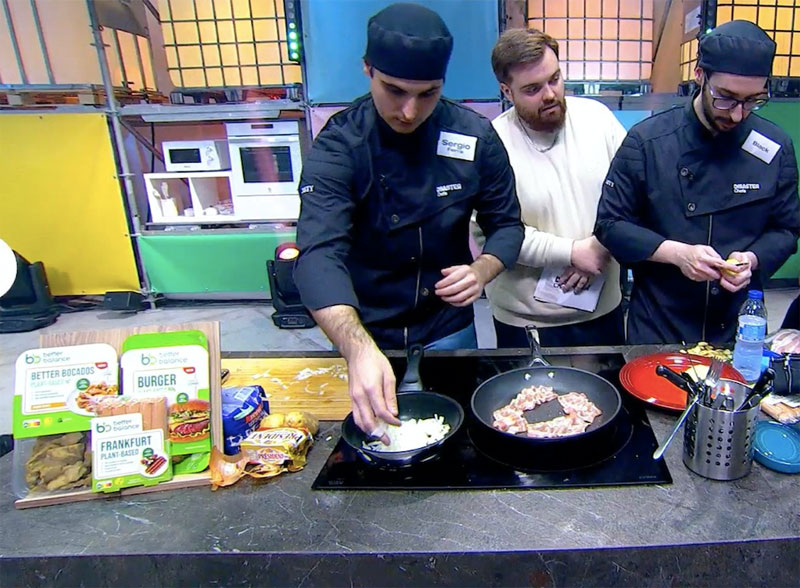 Los concursantes de "Disaster Chefs" cocinan con Better Balance