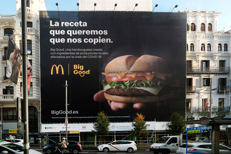 McDonald´s anima a su competencia a copiarle una receta