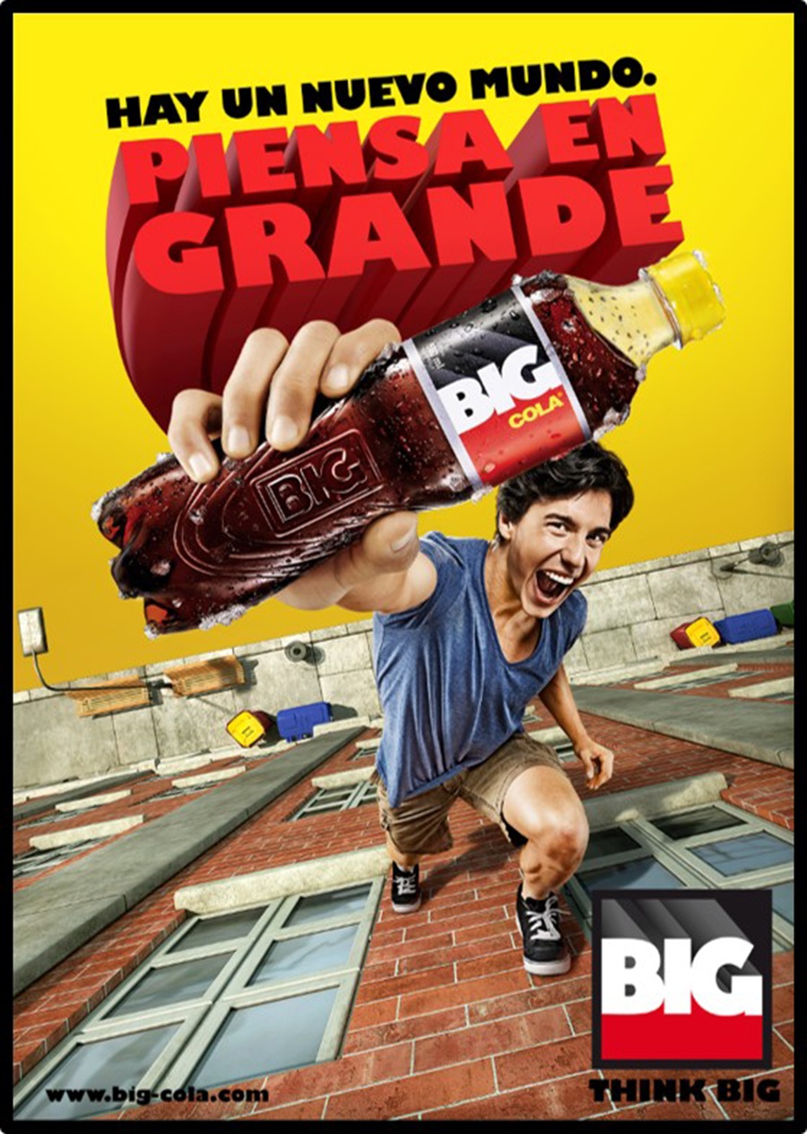 BIG COLA anima a pensar en grande