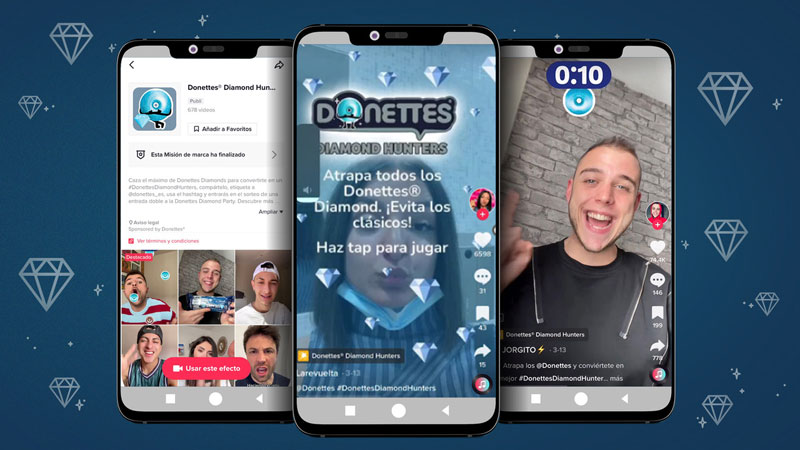 Branded Content de Donettes y OMD España en TikTok