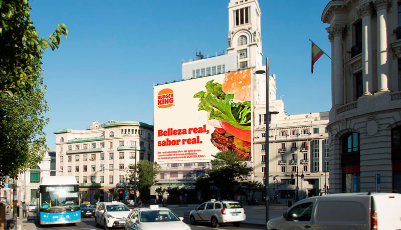 Burger King aboga por los alimentos imperfectos