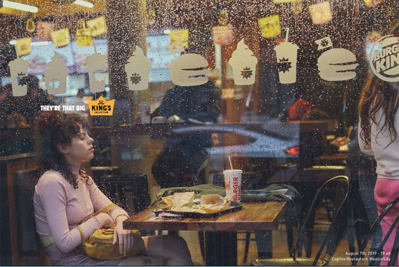 Siestas tras comer la hamburguesa más grande de Burger King