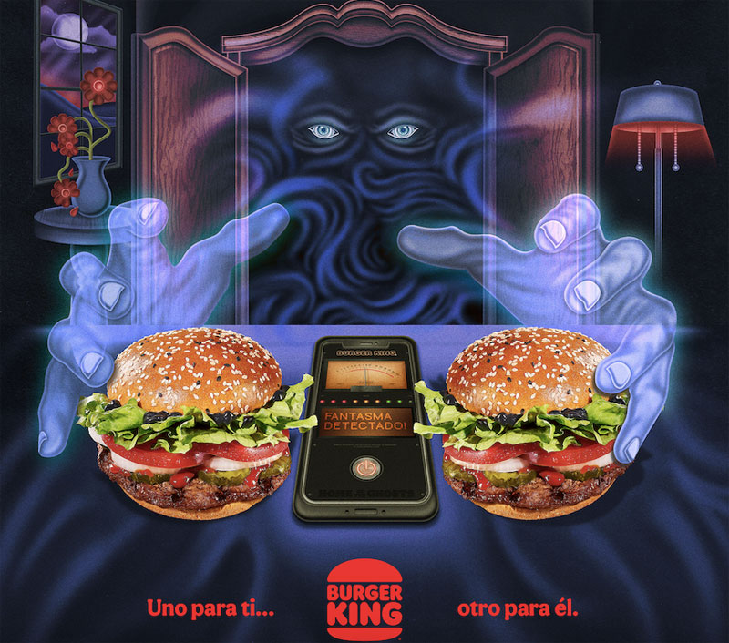 Burger King lanza un "detector de fantasmas"
