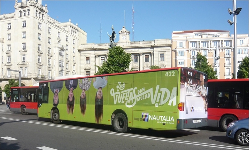 Exterion Media comercializará los autobuses de Zaragoza