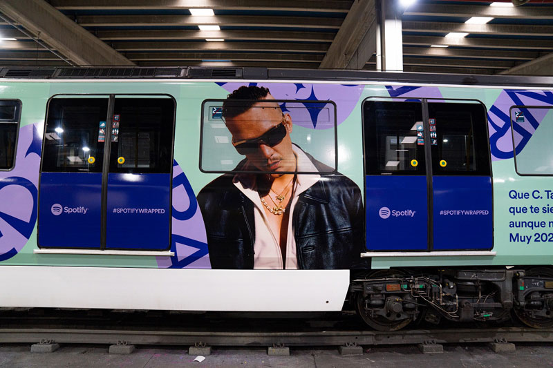 Spotify lanza su campaña "Wrapped 2021" en todo el mundo