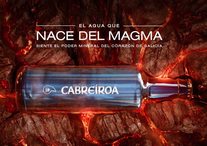 Cabreiroá lanza la campaña "El agua que nace del magma"