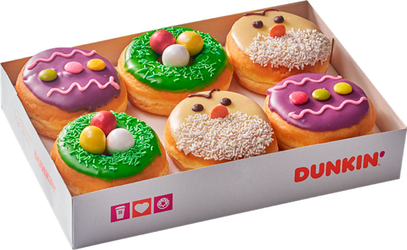 Los huevos de Pascua llegan a Dunkin