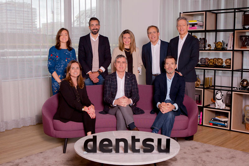 dentsu reorganiza la dirección de sus agencias de medios