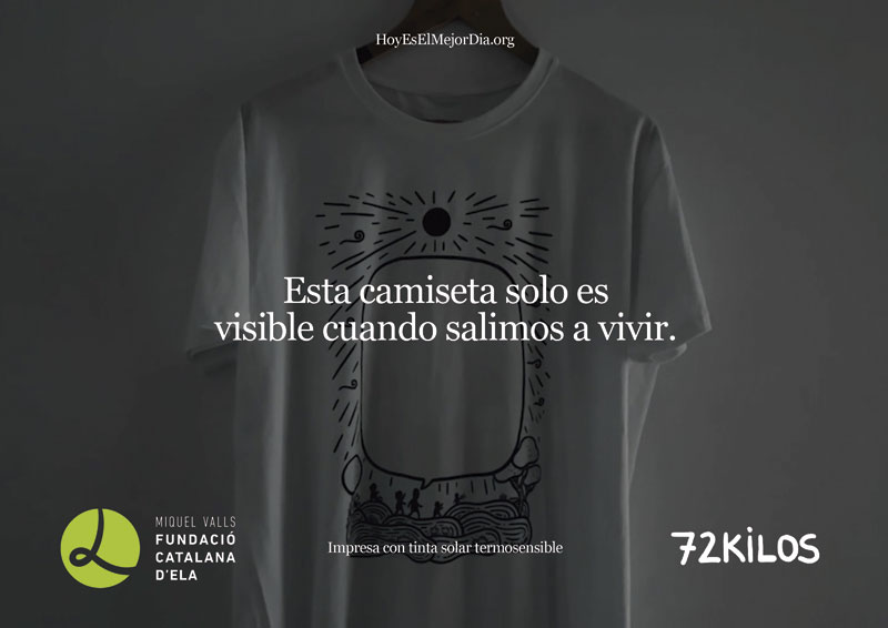 La camiseta que solo es visible cuando salimos a vivir