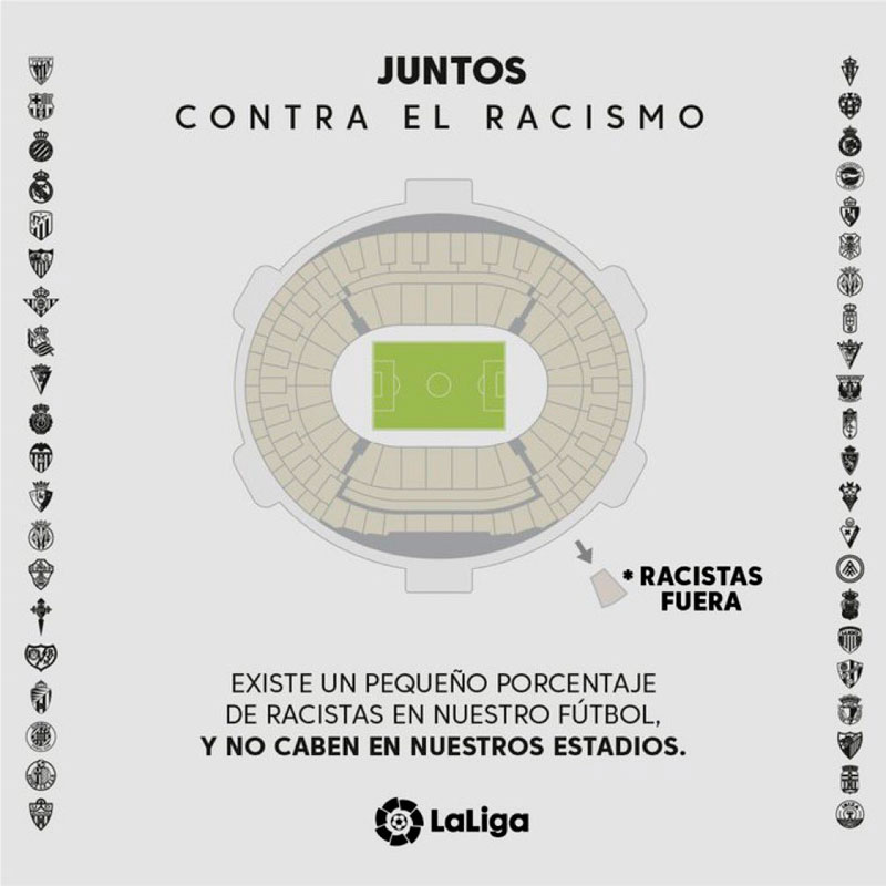 Campaña contra el racismo en el fútbol