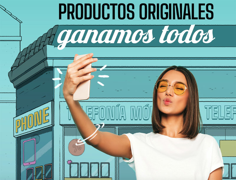 Campaña para fomentar la compra de productos originales