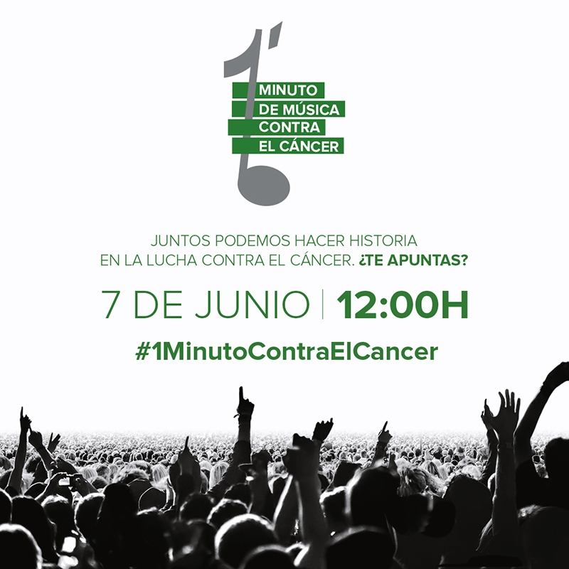 Un minuto de música contra el cáncer