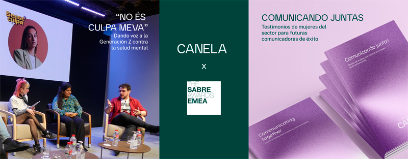 Canela, finalista en los premios SABRE EMEA 2023