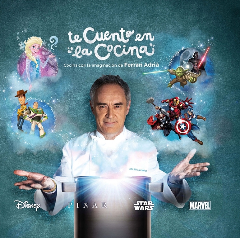 Un libro cocinado por Adriá con la imaginación de Disney