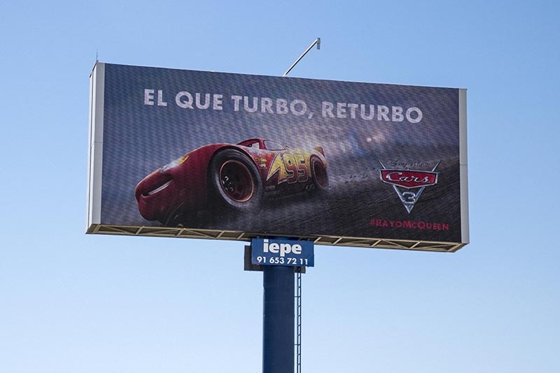 La película "Cars 3" se apunta a la "Operación Salida"