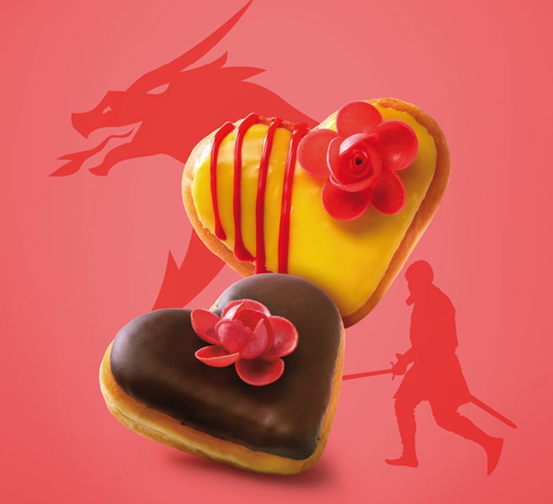 Dunkin´Coffee celebra Sant Jordi con dos recetas