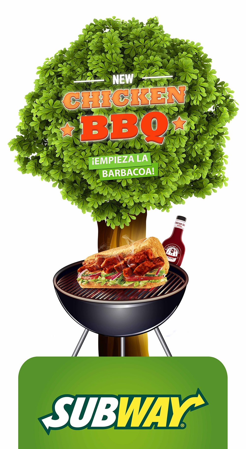 Chicken BBQ, de Subway