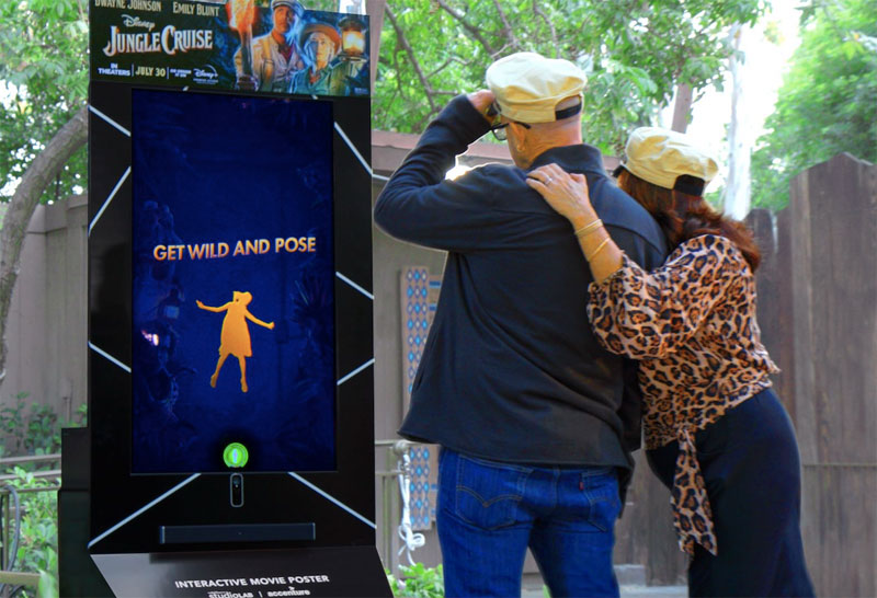 Carteles interactivos de películas Disney