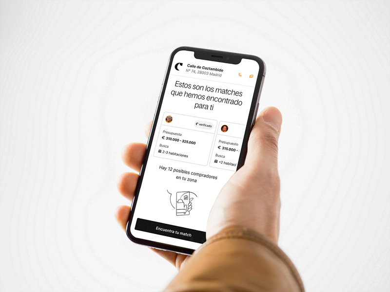 Casavo lanza el "Tinder inmobiliario"