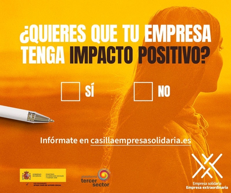 Campaña Casilla Empresa Solidaria en el Impuesto de Sociedades