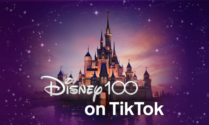 Disney también celebra su centenario en TikTok