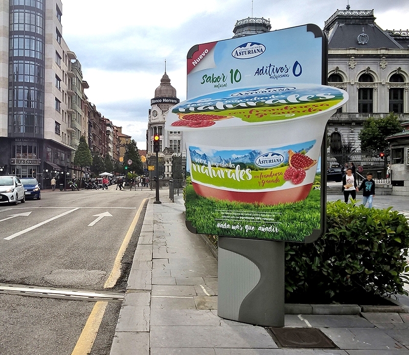 Nuevos yogures naturales de Central Lechera Asturiana