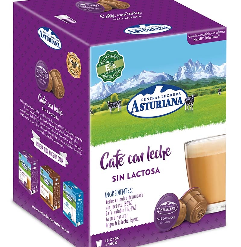 Central Lechera Asturiana lanza cápsulas de café