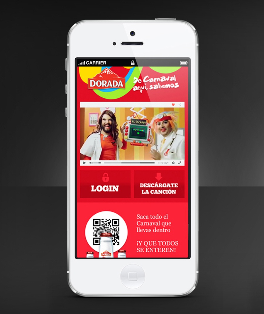 La cerveza Dorada se va de Carnaval