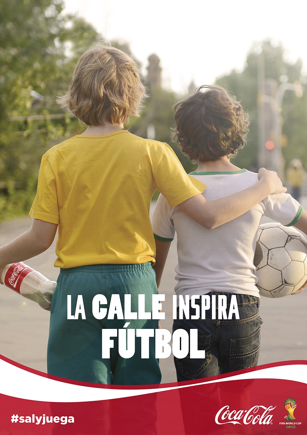 Coca-Cola vive el fútbol en la calle
