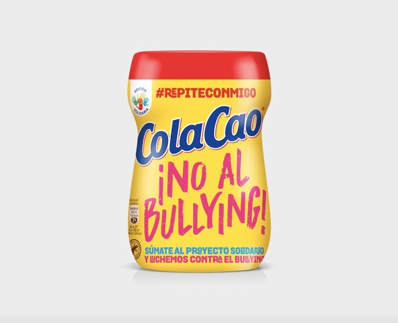 ColaCao alza la voz contra el bullying con su edición solidaria