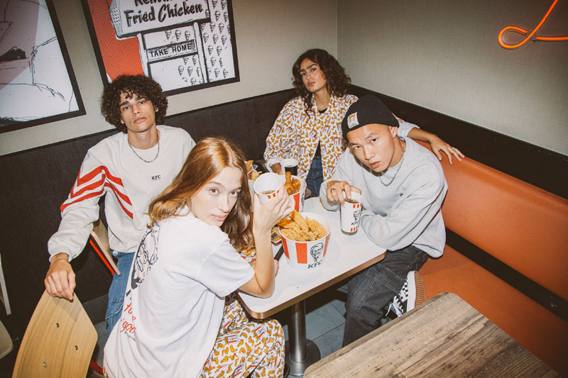 KFC y Kaotiko lanzan una colección muy crujiente