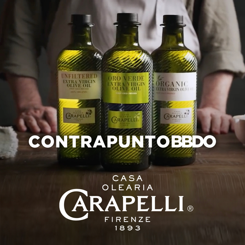 Contrapunto BBDO gana la cuenta de aceites Carapelli