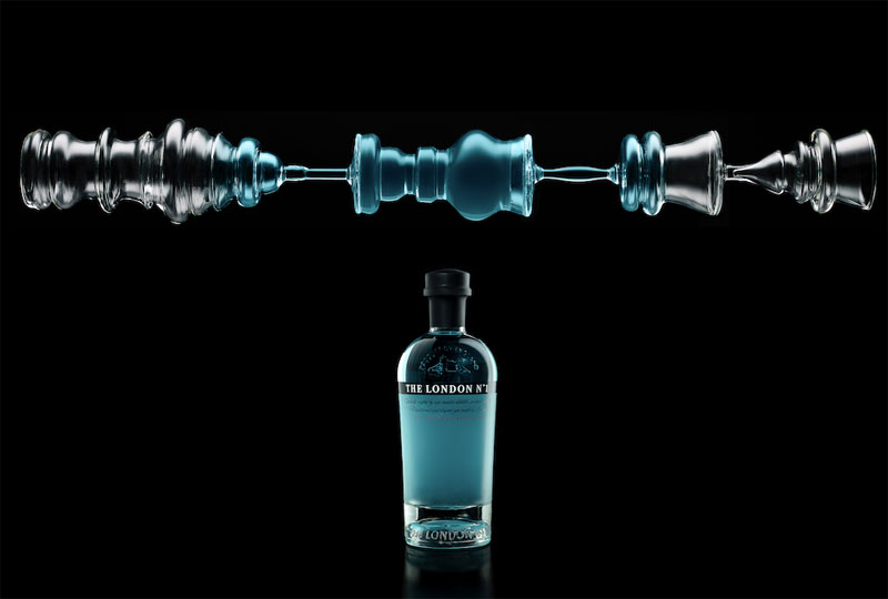 The London No1 diseña unas copas con las ondas sonoras del gin&tonic
