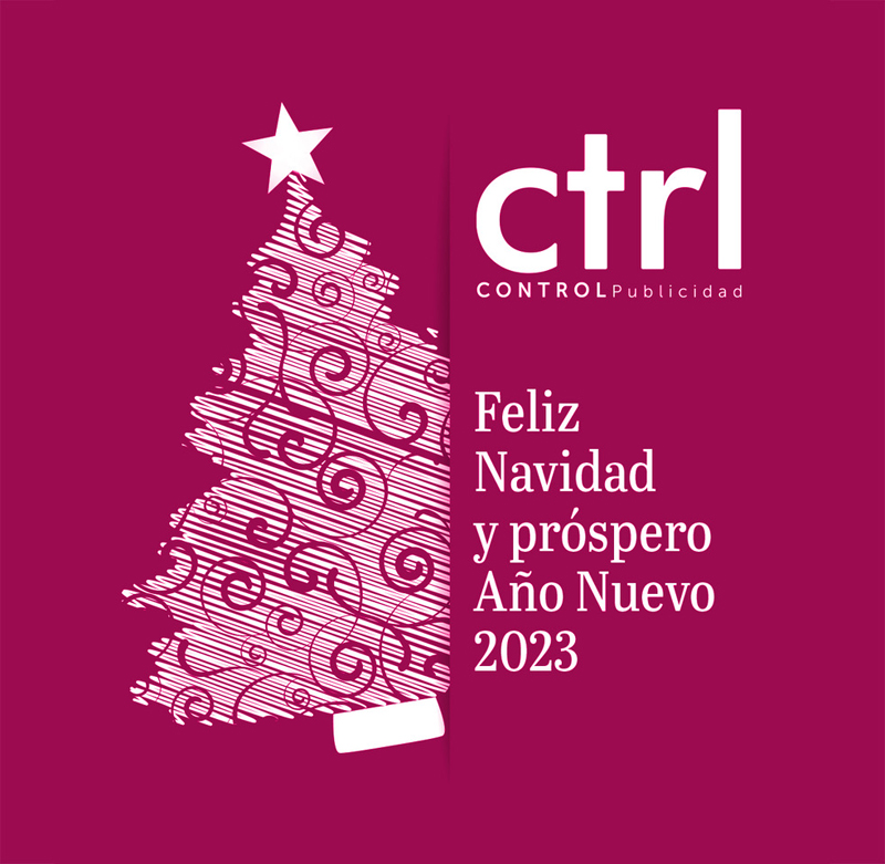 La revista Ctrl ControlPublicidad te desea ¡Feliz Navidad!