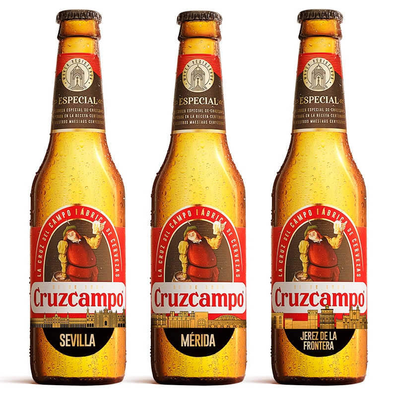 Cruzcampo rinde homenaje a localidades andaluzas y extremeñas