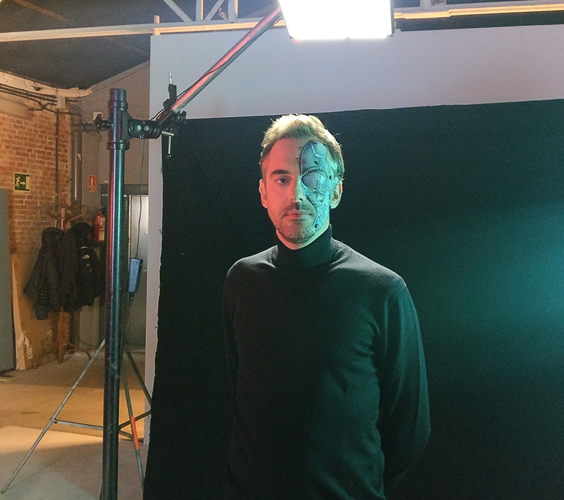 "Making of" de la portada de la revista CtrlControlPublicidad