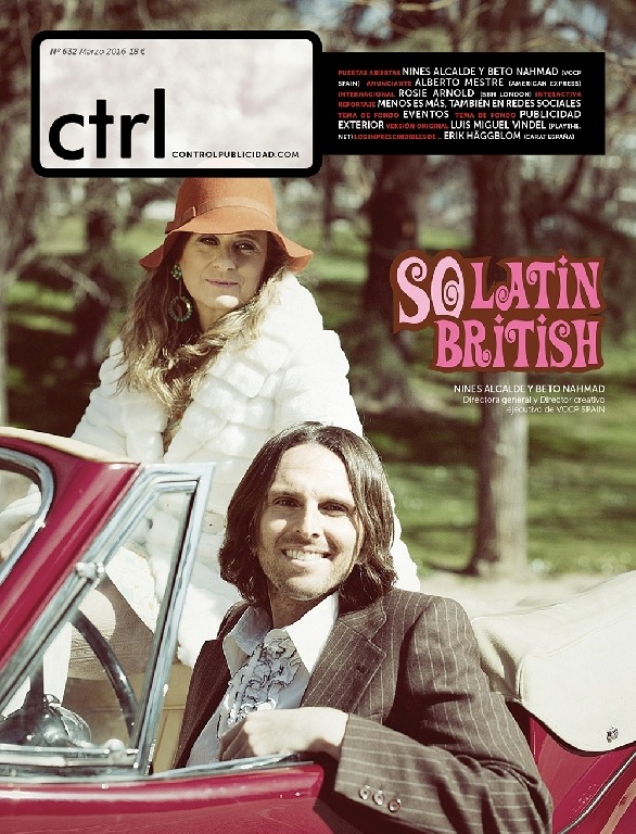 La revista Ctrl de marzo 2016 viene con acento británico