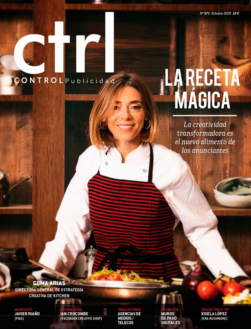 La revista Ctrl Control Publicidad se mete hasta la cocina