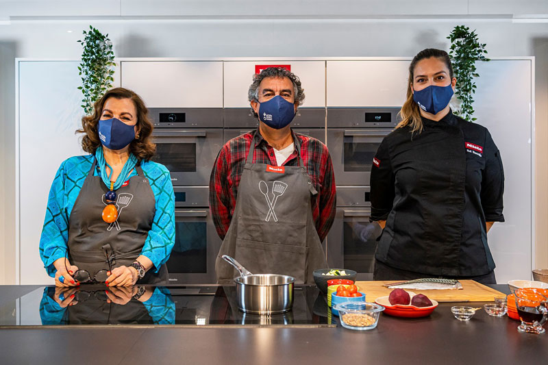 Curso de cocina solidaria de Miele y Acción contra el Hambre